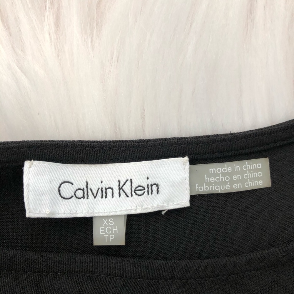Calvin Klein cold shoulder blouse - Picture 4 of 5